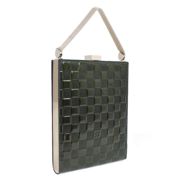 Louis Vuitton Green Damier Vernis Ange GM Handbag - Picture 4 of 8